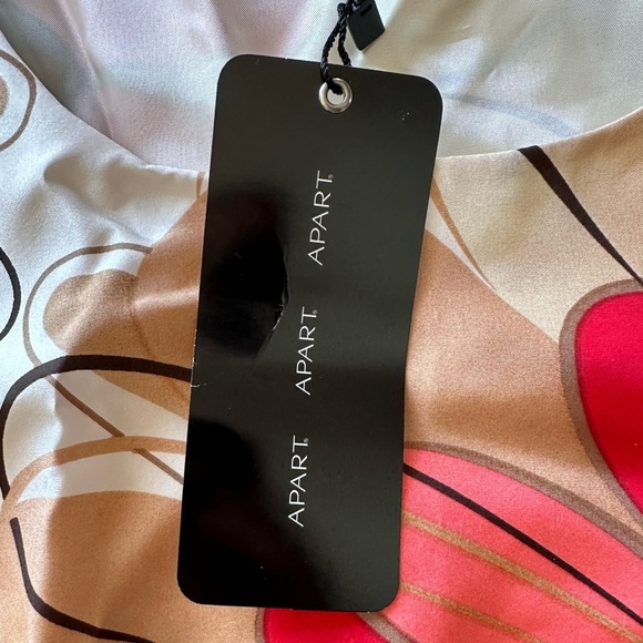 APART Designer Sample Floral Dress Size 10 NWT - Picture 4 of 7